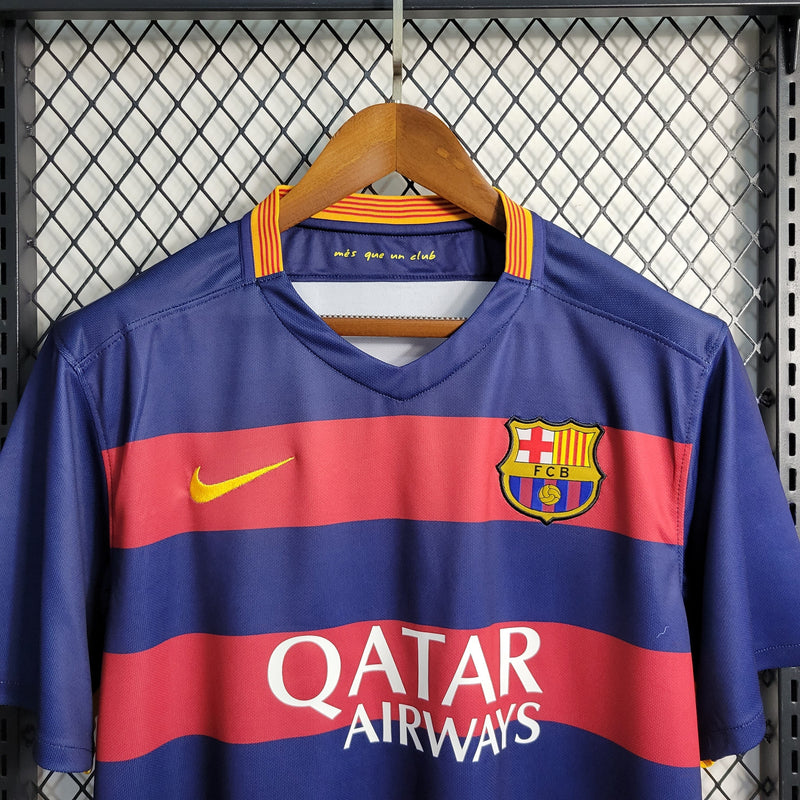 Camisa Barcelona Titular 15/16 - Versão retro